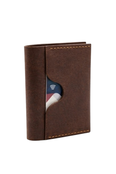 Armant Bifold Crazy Horse Full-Grain Leather Cardholder
