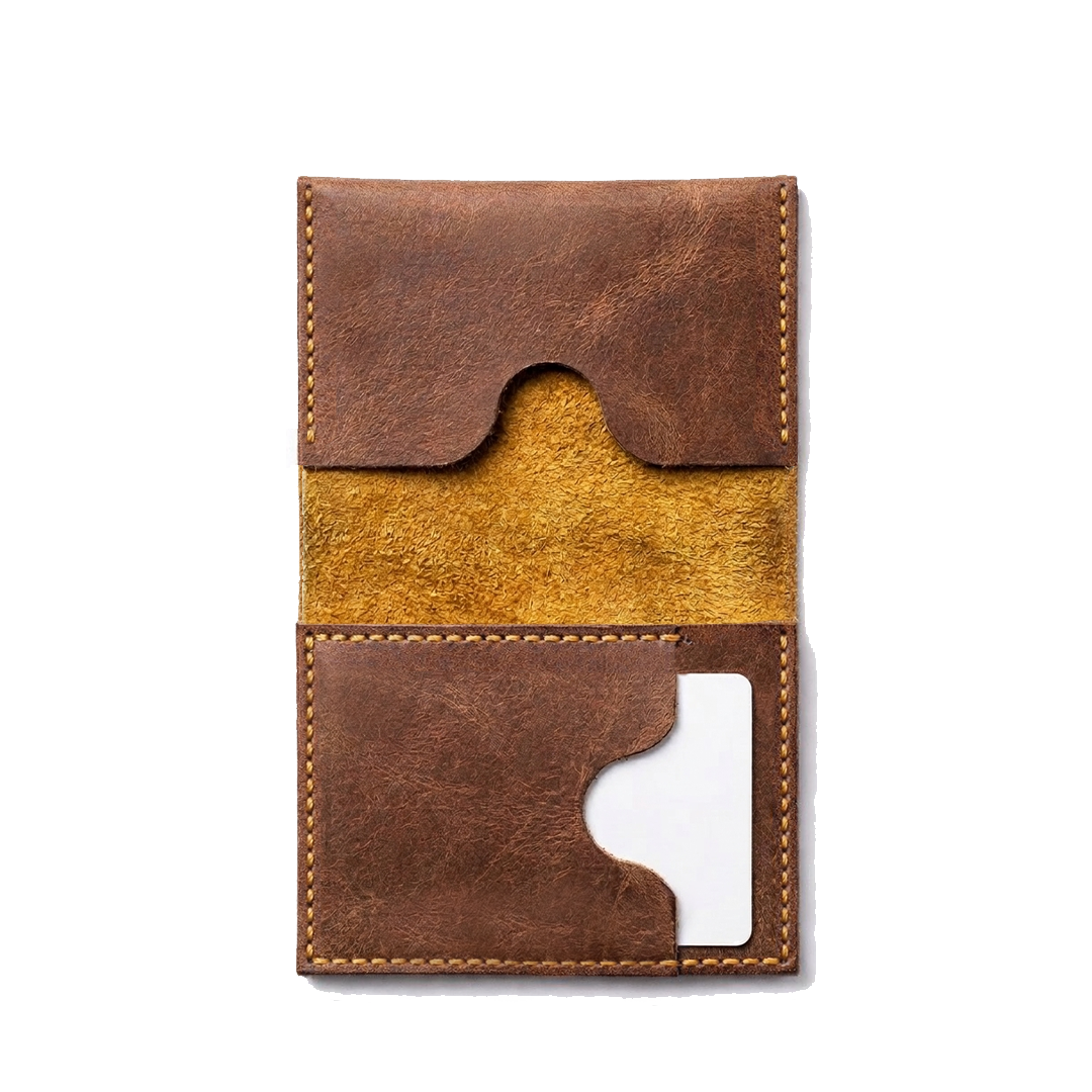 Armant Bifold Crazy Horse Full-Grain Leather Cardholder